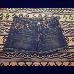 2/$40 Miss me shorts size 27